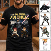 I Am Their Father  Personalized Vintage Style Shirt For Dad Father’s Day Gift T1807 T24