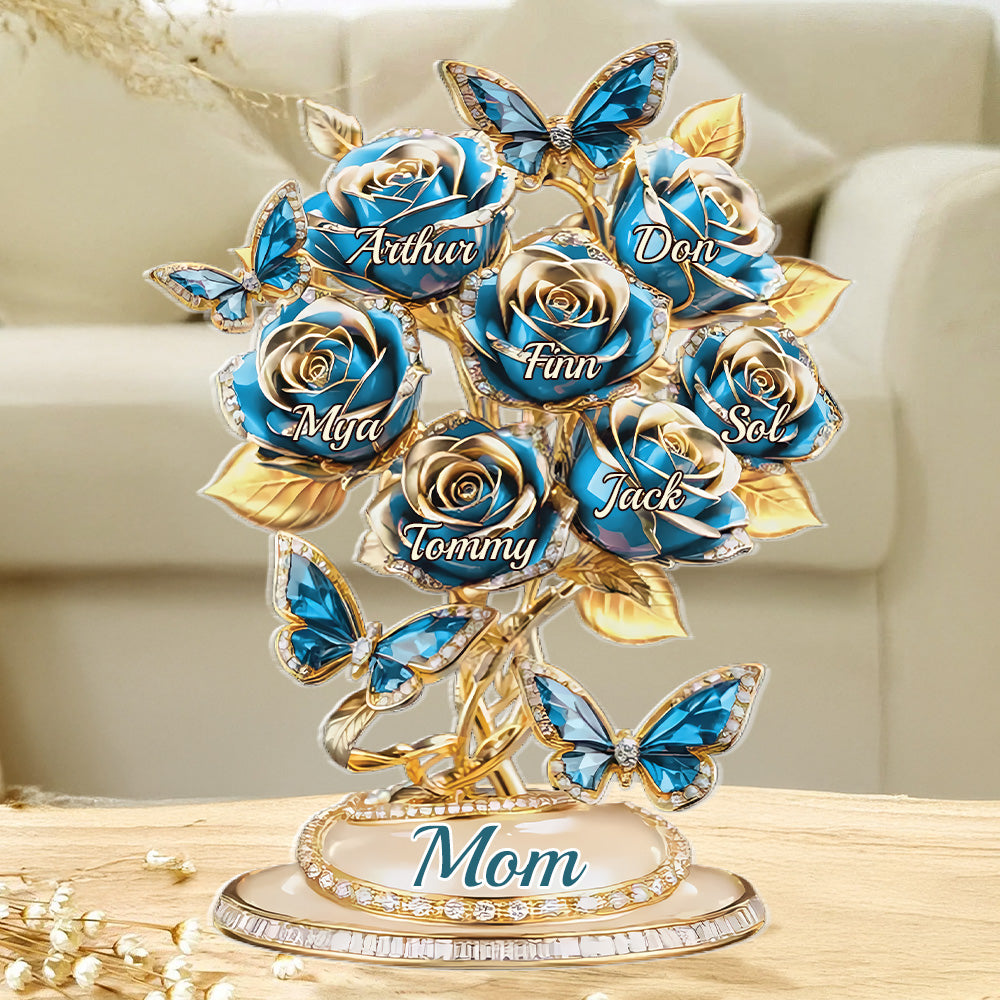 Love Rooted In Motherhood - Personalized Acrylic Plaque For Mom, Grandma