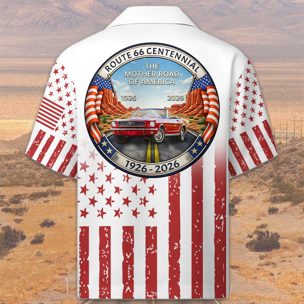 Custom Photo Centennial Century Celebration Hawaiian Shirt - Gift for Car Lovers A2110 T24