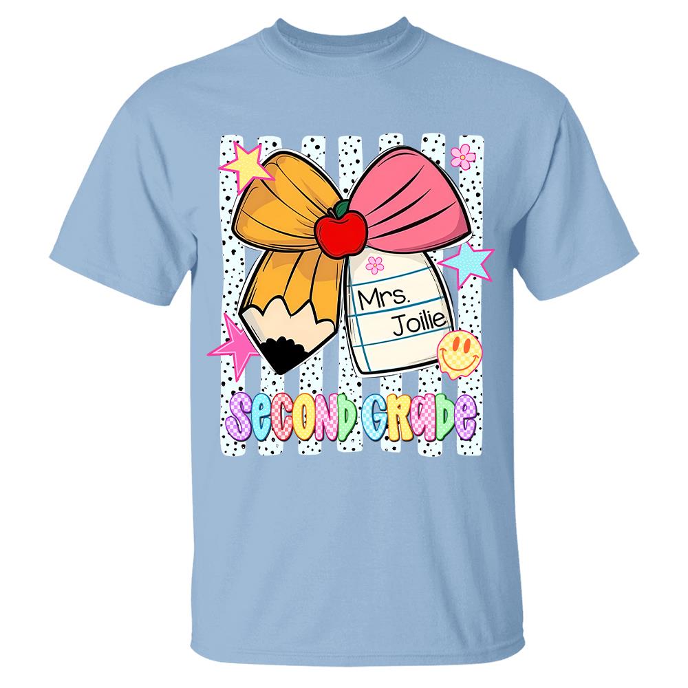 Custom Back to School Custom Shirts, Pre K to 5th Grade L0411 Hv01