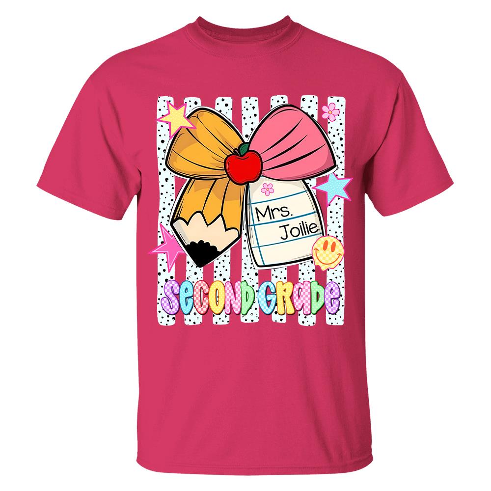 Custom Back to School Custom Shirts, Pre K to 5th Grade L0411 Hv01