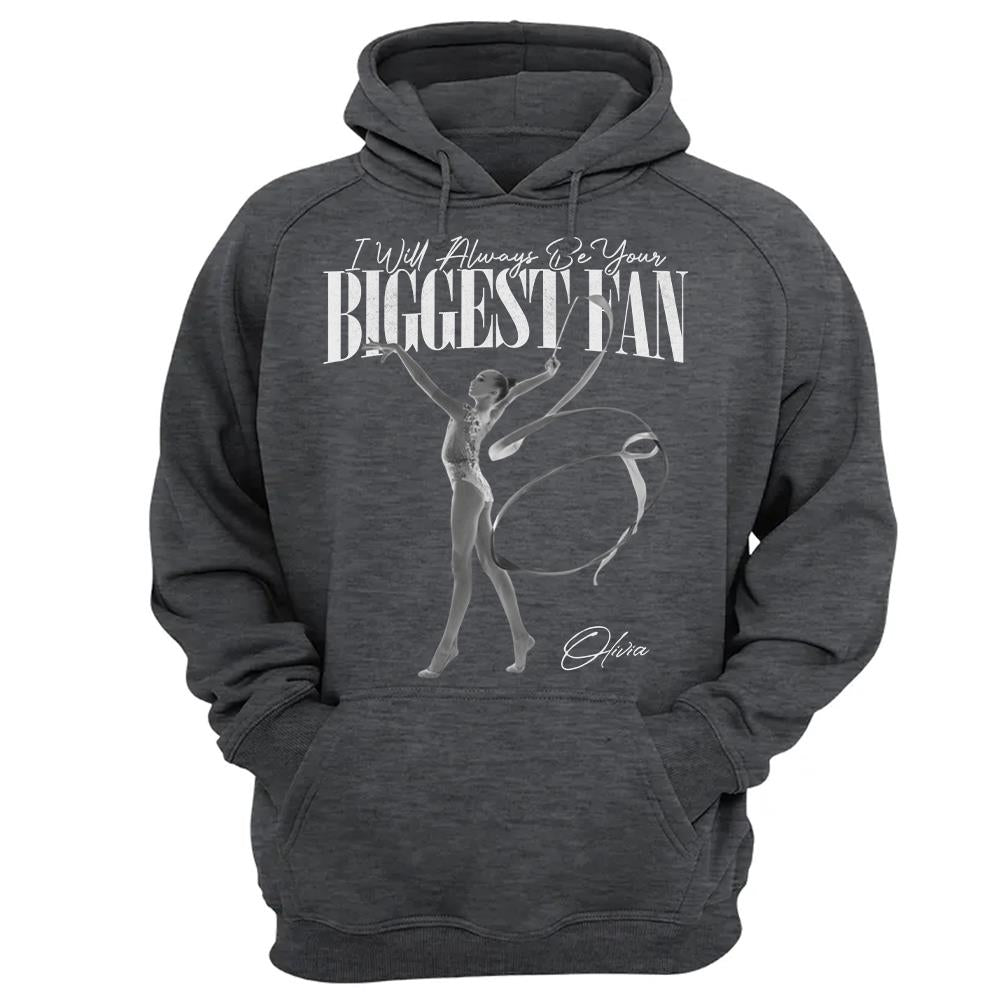 I'll Always Be Your Biggest Fan - Washed Tee Retro Bootleg Shirt For Rhythmic Gymnast A2110 Hv01