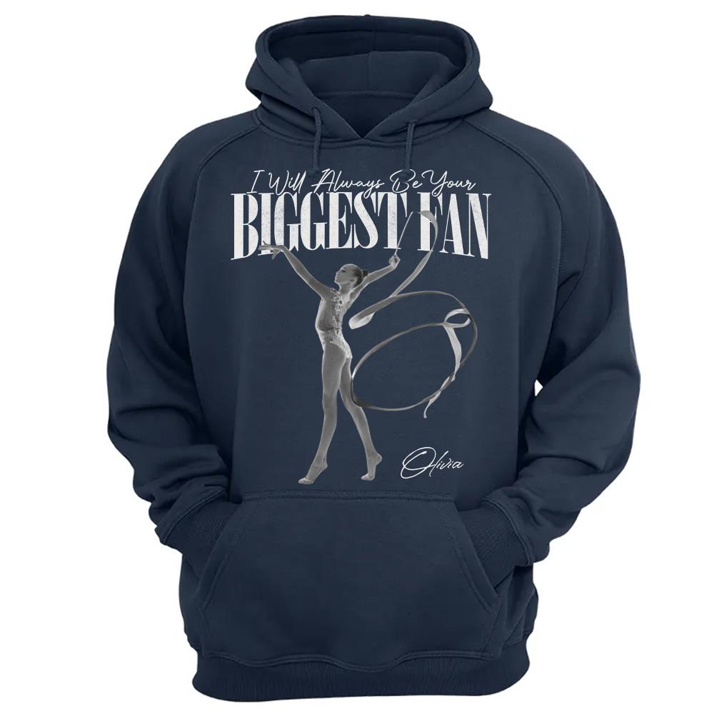 I'll Always Be Your Biggest Fan - Washed Tee Retro Bootleg Shirt For Rhythmic Gymnast A2110 Hv01
