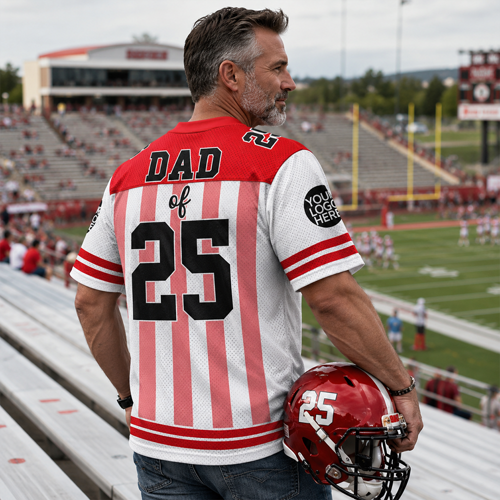 I'll Always Be Your Biggest Fan - Custom Clipart Personalized For Football Players Football Family NA04 Hv01