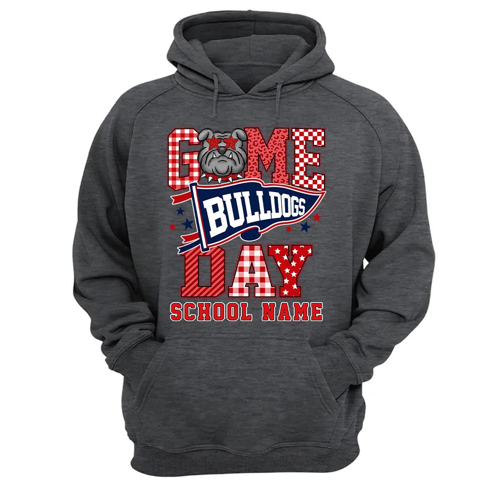 Custom School Mascot Game Day Shirt , School Spirit L0411 Hv01