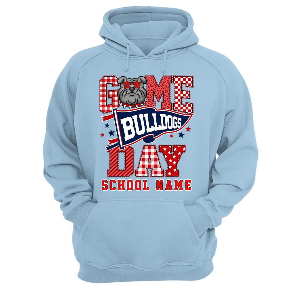 Custom School Mascot Game Day Shirt , School Spirit L0411 Hv01
