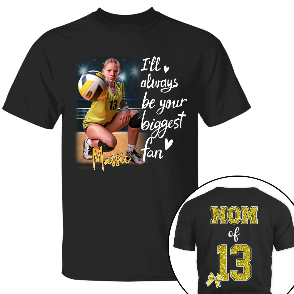 Custom Photo Basketball Shirt For Basketball Mom Grandma Sport Family Lovers T1807 T24