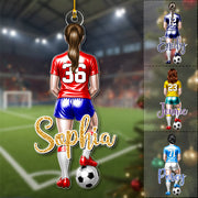 Personalized Soccer Player Ornament Gift For Soccer Player Soccer Lovers A2110