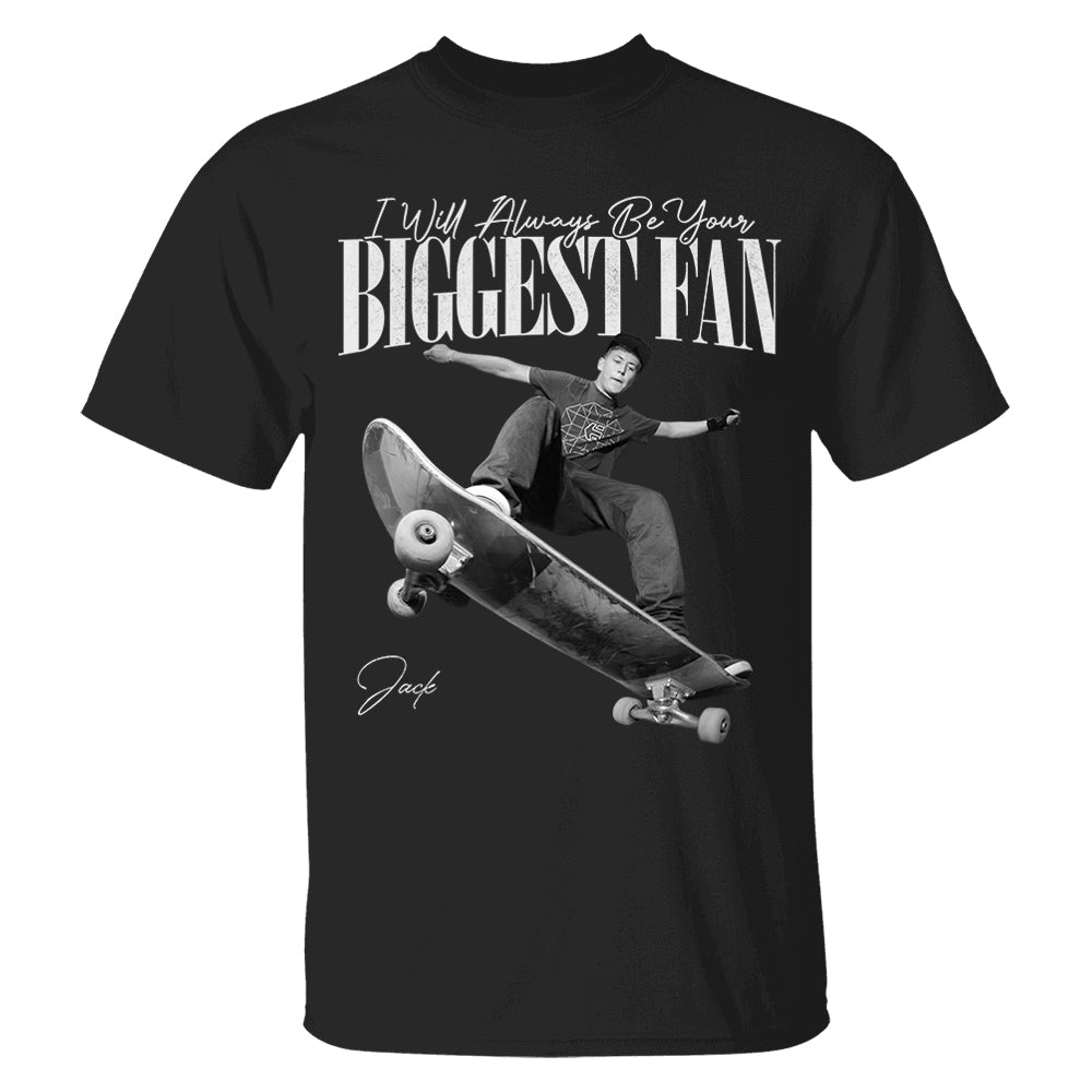 I'll Always Be Your Biggest Fan - Washed Tee Retro Bootleg Shirt For Skateboarder A2110