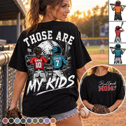 Personalized Baseball Softball Mom Ballpark Mom Shirt Those Are My Kids Sweatshirt Gift For Sport Family Na02 Nh00