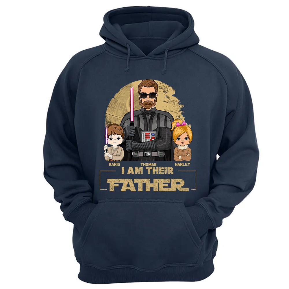 I Am Their Father Custom Shirt For Dad, Father Day Gifts for Dad Funny Dad Tshirt Cool Daddy Nh00
