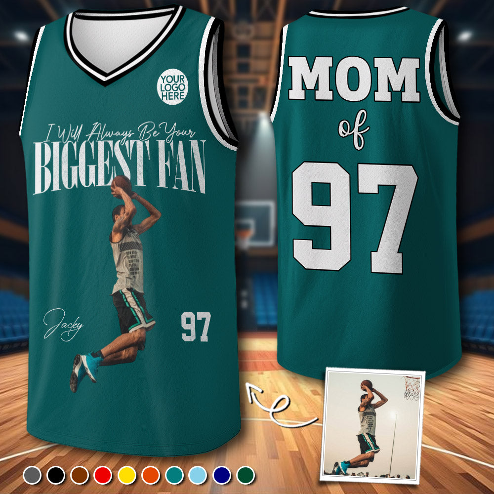 I'll Always Be Your Biggest Fan - Basketball Jersey For Basketball Mom Pt99