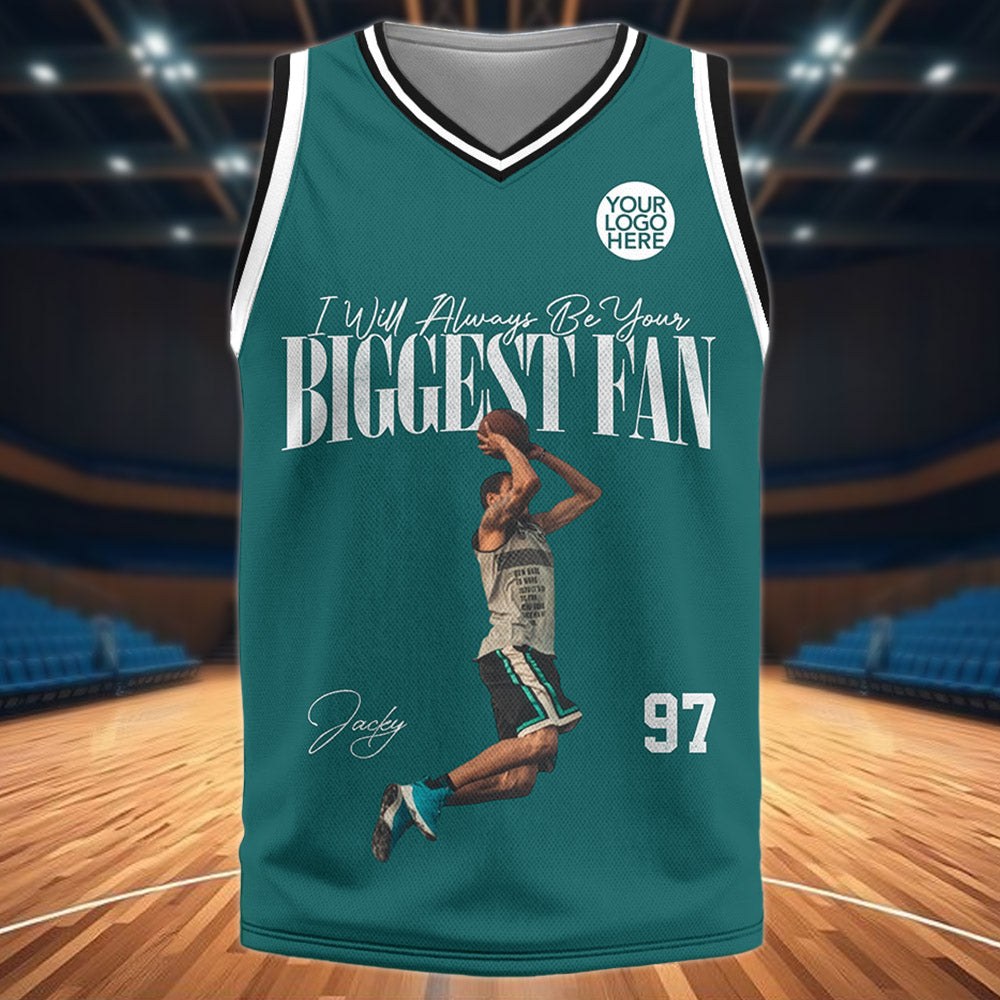 I'll Always Be Your Biggest Fan - Basketball Jersey For Basketball Mom Pt99