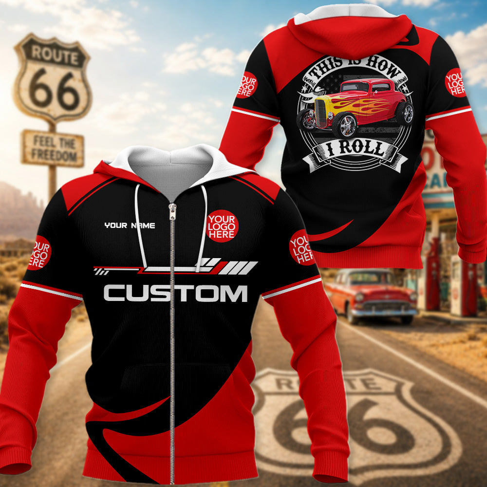 Personalized Car Photo Shirt - Gift for Car Lovers A2110 Pt99