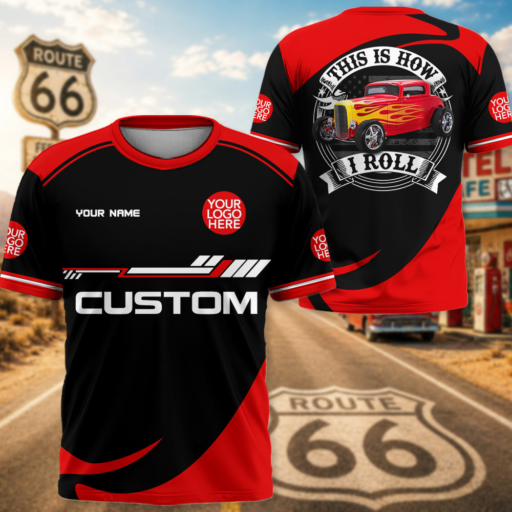 Personalized Car Photo Shirt - Gift for Car Lovers A2110 Pt99
