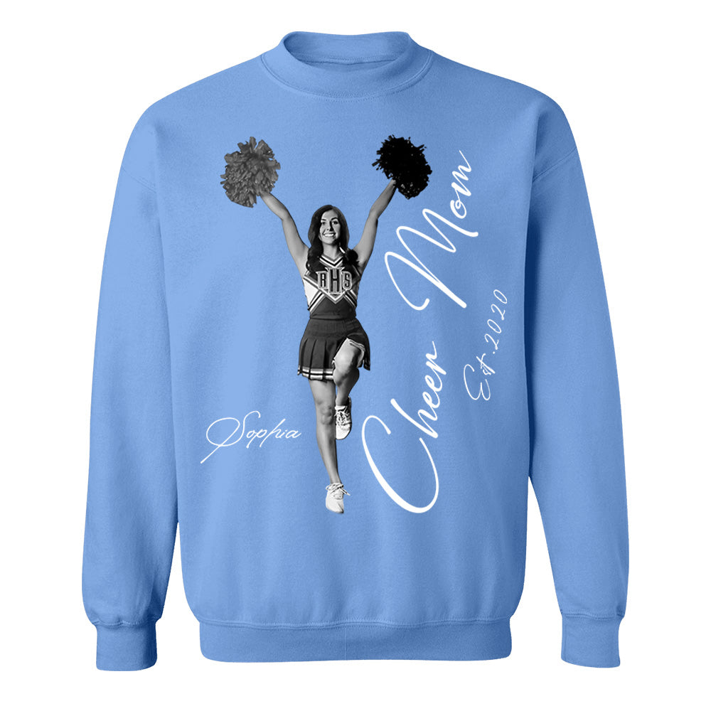 Cheer Mom -I'll Always Be Your Biggest Fan - Washed Tee Retro Bootleg Shirt For Cheerleading Vr2 Na02 Li29