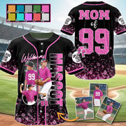 Custom Photo Baseball Game Day Baseball Jersey Gift For Baseball Lovers Vr2 NA02 Hv01