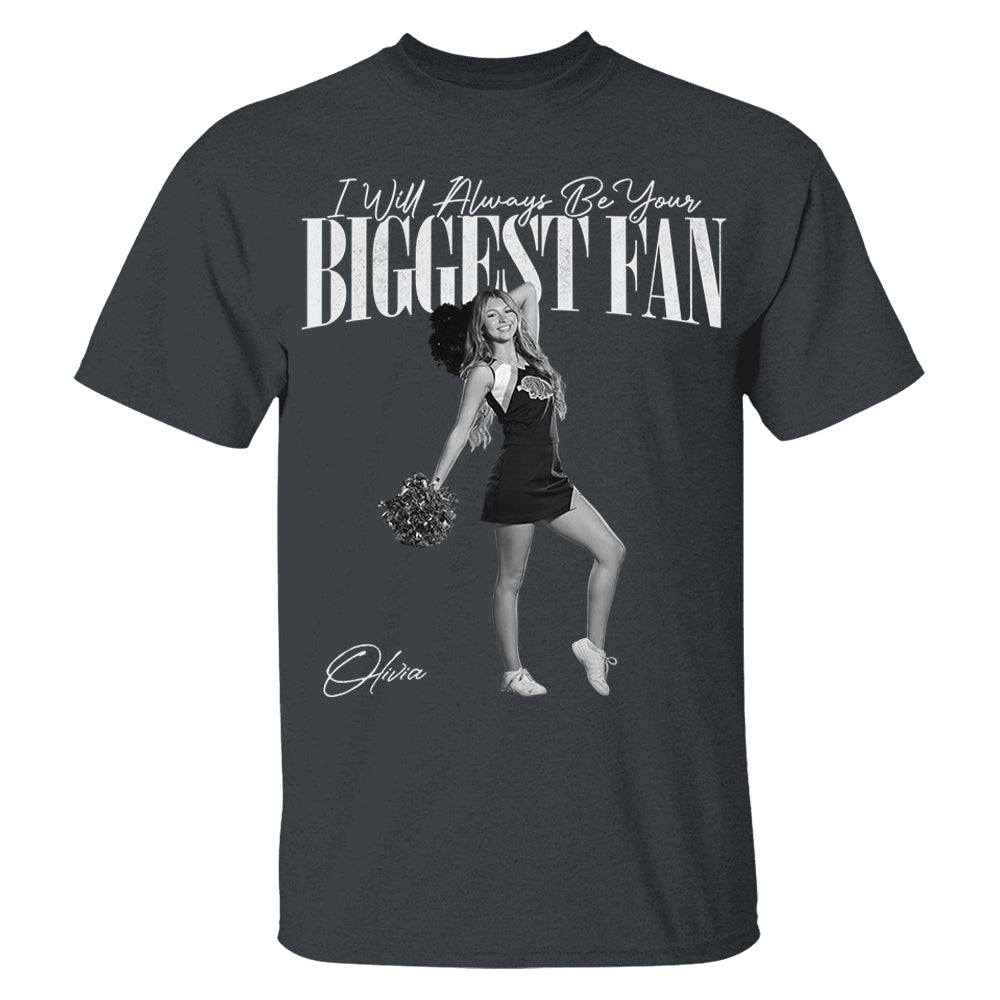 I'll Always Be Your Biggest Fan - Washed Tee Retro Bootleg Shirt For Cheerleading Na02 Li29