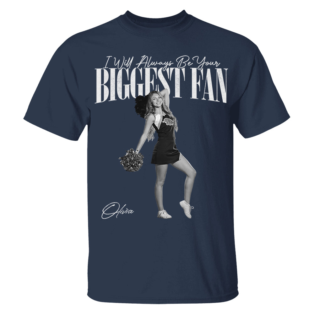 I'll Always Be Your Biggest Fan - Washed Tee Retro Bootleg Shirt For Cheerleading Na02 Li29