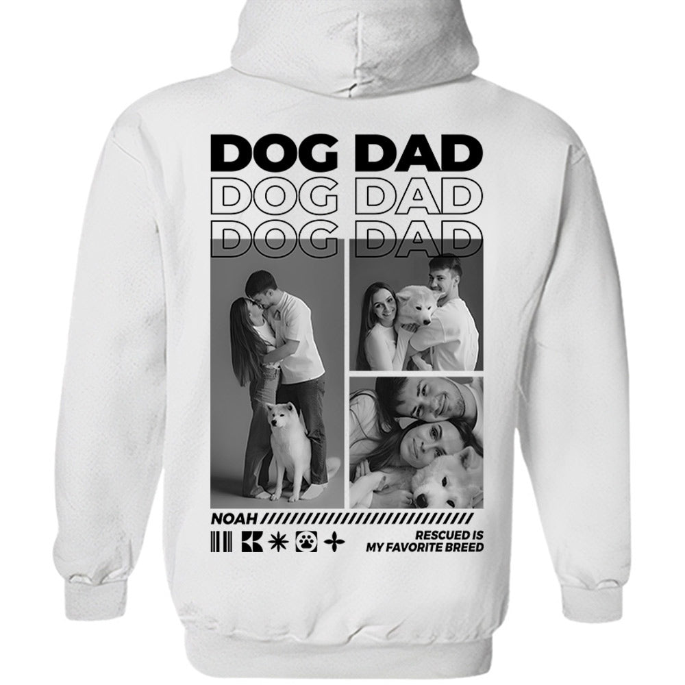 Dog Mom/Dog Dad, Personalized Shirt, Custom Photo Gift For Dog Lovers T1807