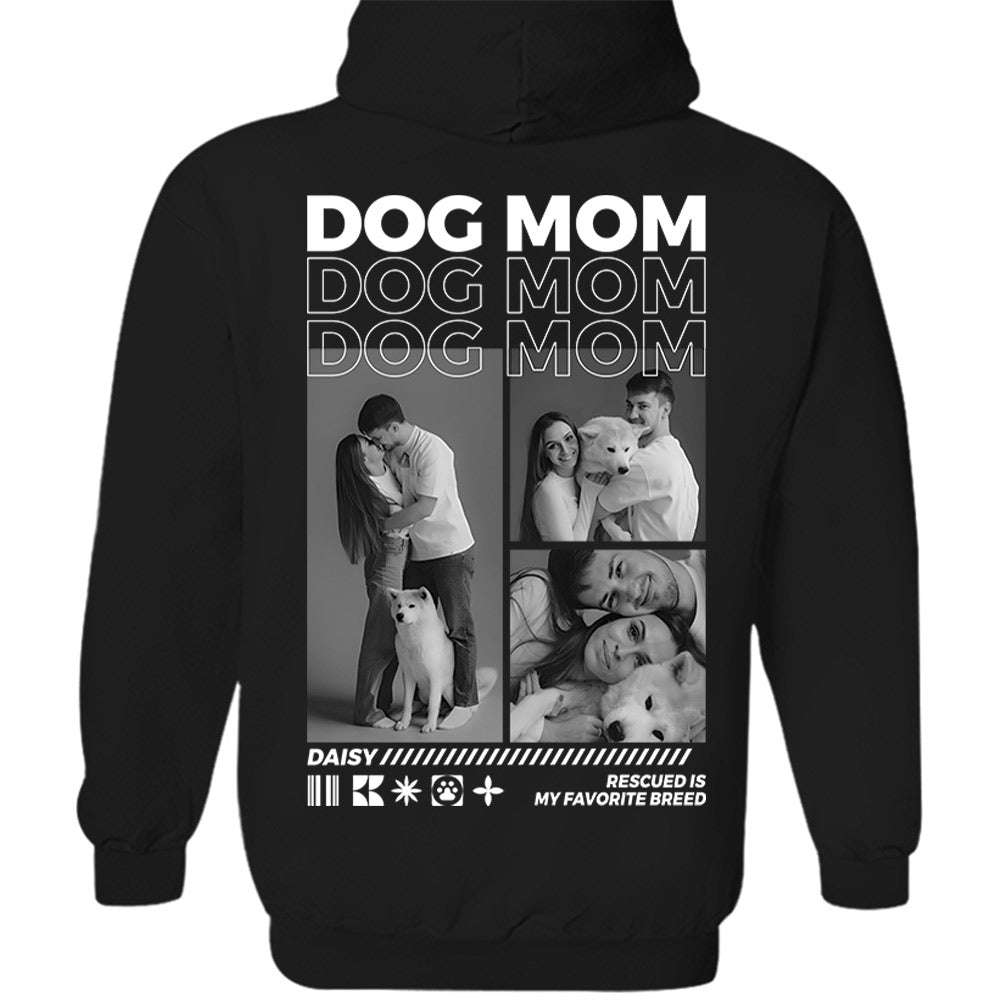Dog Mom/Dog Dad, Personalized Shirt, Custom Photo Gift For Dog Lovers T1807