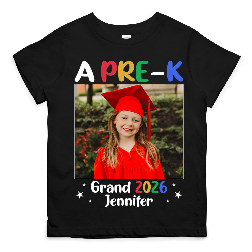 Custom Family Pre-K Graduation - Personalized Photo Shirt Pt99