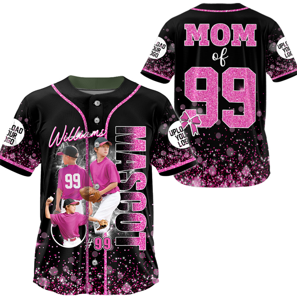 Custom Photo Baseball Game Day Baseball Jersey Gift For Baseball Lovers Vr2 NA02 Hv01