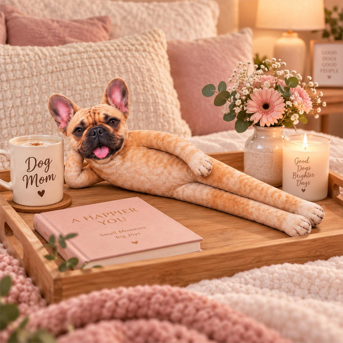 Personalized French Bulldog Photo Pet Squishy Toy Poseable Plush Doll, Funny Gift For Dog Mom, Dad, Cat Lover T1807 Hv01 TL06