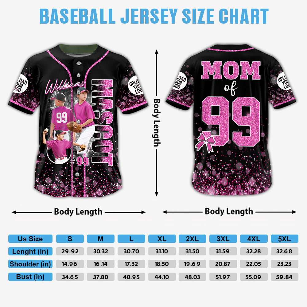 Custom Photo Baseball Game Day Baseball Jersey Gift For Baseball Lovers Vr2 NA02 Hv01