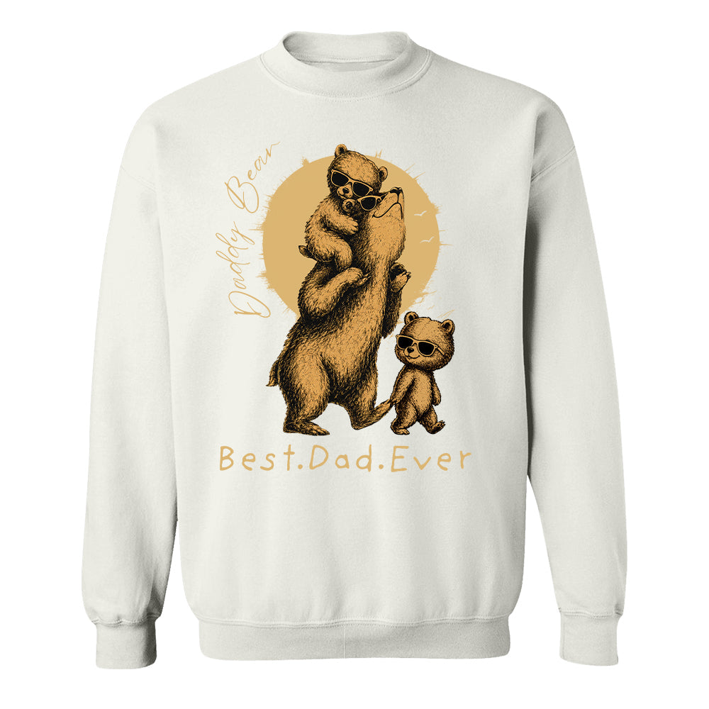 Daddy Bear Best Dad Ever Personalized Shirt Father's Day Gifts for Dad Funny Papa Shirt Vr2 T1807 T24