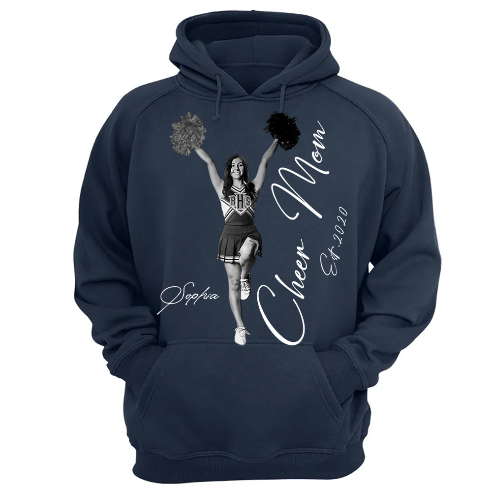 Cheer Mom -I'll Always Be Your Biggest Fan - Washed Tee Retro Bootleg Shirt For Cheerleading Vr2 Na02 Li29