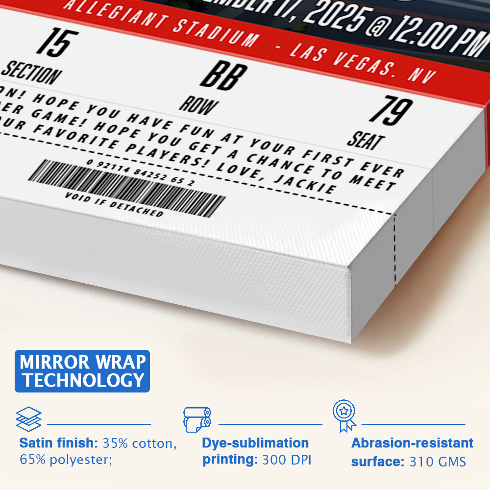 Custom Basketball Game Ticket Poster, Gift for Basketball Lover A2110 Li29