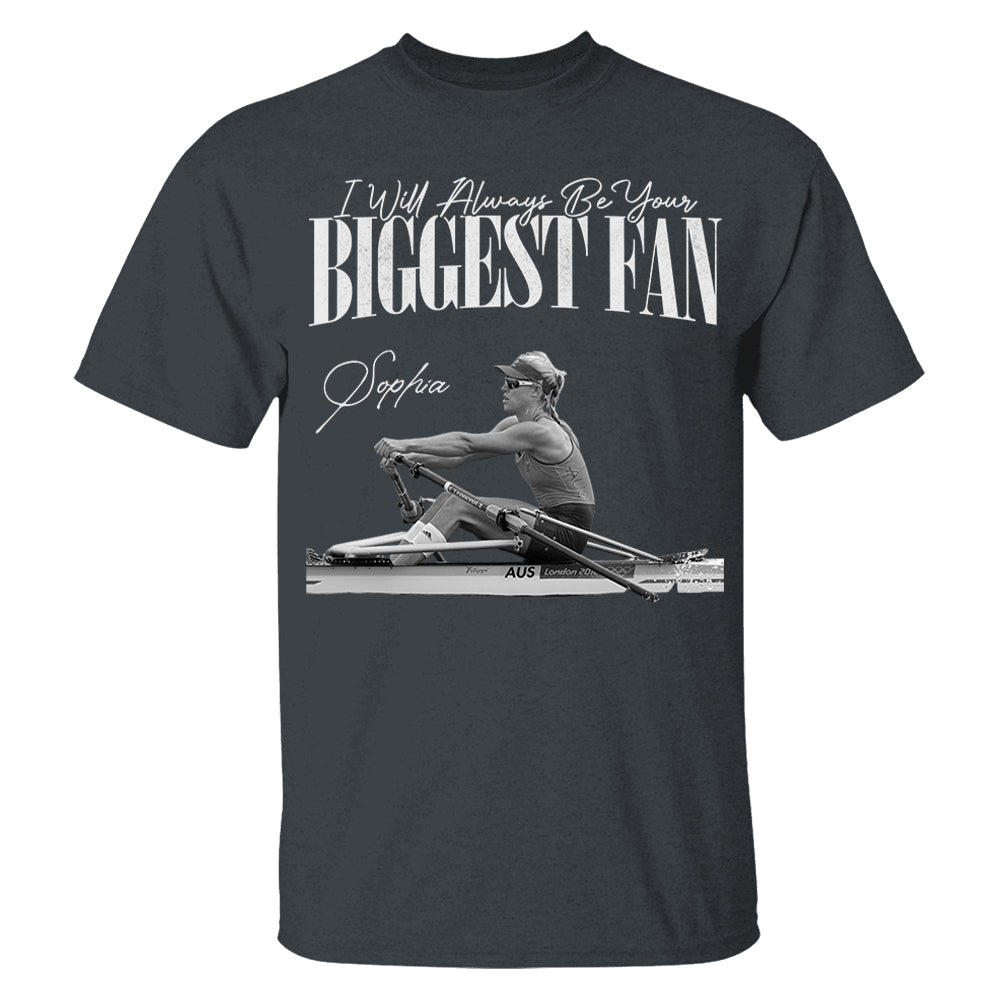 I'll Always Be Your Biggest Fan - Washed Tee Retro Bootleg Shirt For Rowing Players NA02
