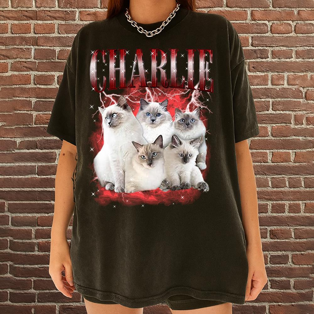 Custom Your Own Bootleg Rap Shirts for Boyfriend Girlfriend Face Shirt with Photo Gift for Him Her Pet Lovers Nh00