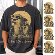 Personalized Best Dad Ever Dolphin Shirt Father's Day Gifts for Dad Funny Papa Shirt T1807 Hv01