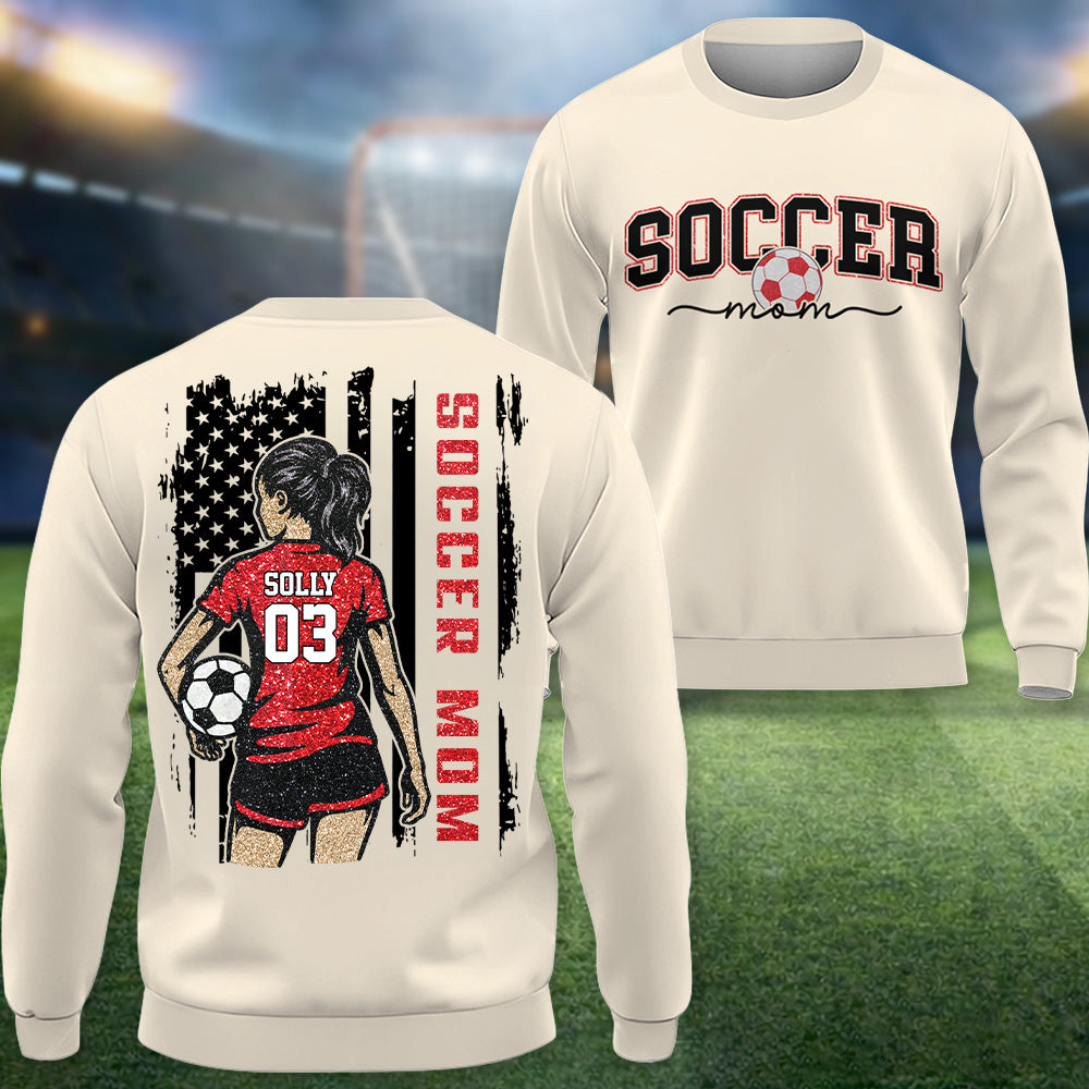 Soccer Mom - I'll Always Be Your Biggest Fan Personalized Shirt For Soccer Family T1807 T24