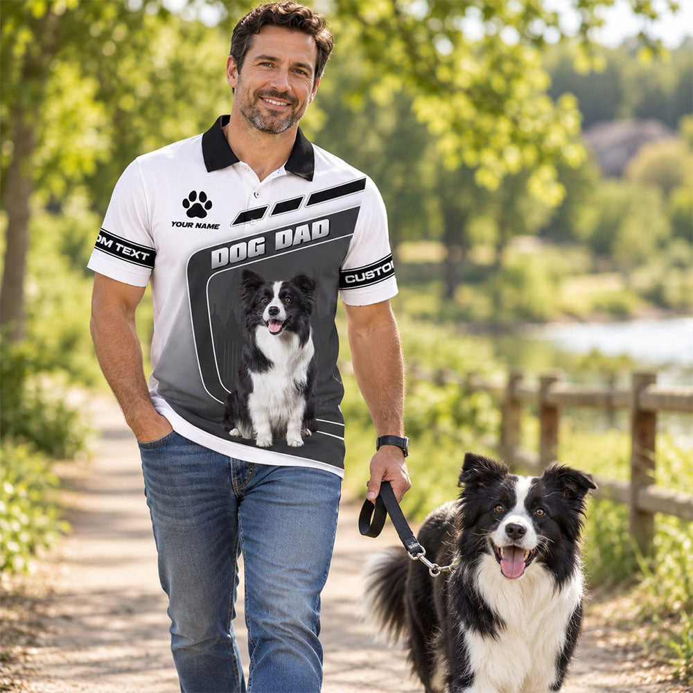 Personalized This Human Belongs To All Over Printed Shirt, Custom Photo Dog Gift For Dog Dad Dog Mom T1807 Pt99