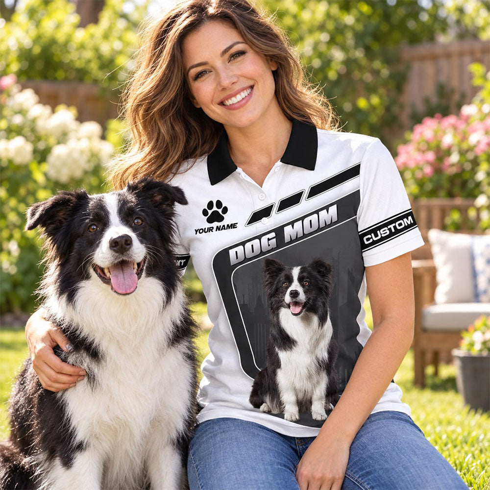 Personalized This Human Belongs To All Over Printed Shirt, Custom Photo Dog Gift For Dog Dad Dog Mom T1807 Pt99
