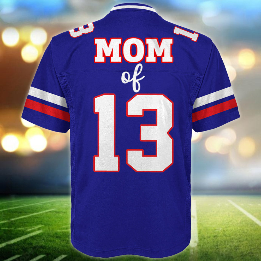 Custom Photo Football Game Day - Personalized Football Jersey Gift for Football Family, Football Lovers A2110 Li29