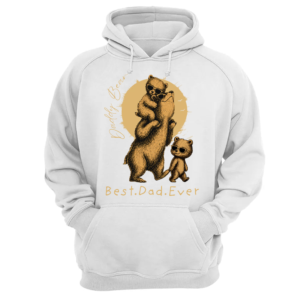 Daddy Bear Best Dad Ever Personalized Shirt Father's Day Gifts for Dad Funny Papa Shirt Vr2 T1807 T24