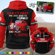 Take It Out & Play - Personalized Muscle Car Photo All Over Print Shirts - Gift For Car Lovers A2110 Pt99 KL07
