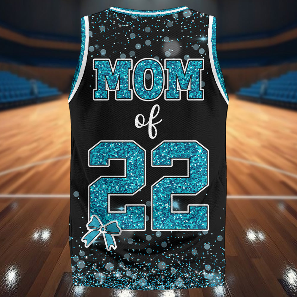 Custom Photo Basketball Jersey For Basketball Lovers - Personalized Basketball Shirt Basketball Mom Grandma Sport Family Lovers Vr2 T1807