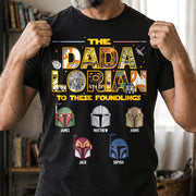 Personalized The Dadalorian To These Foundlings Shirt Gift For Dad L0411 Hv01