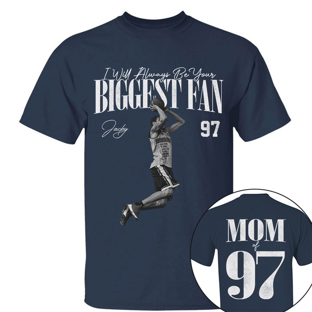I'll Always Be Your Biggest Fan - Washed Tee Retro Bootleg Shirt For Basketball Players Li29
