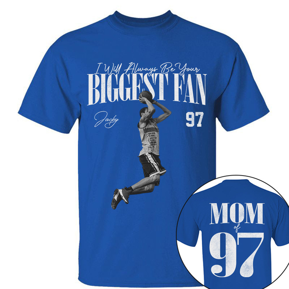 I'll Always Be Your Biggest Fan - Washed Tee Retro Bootleg Shirt For Basketball Players Li29