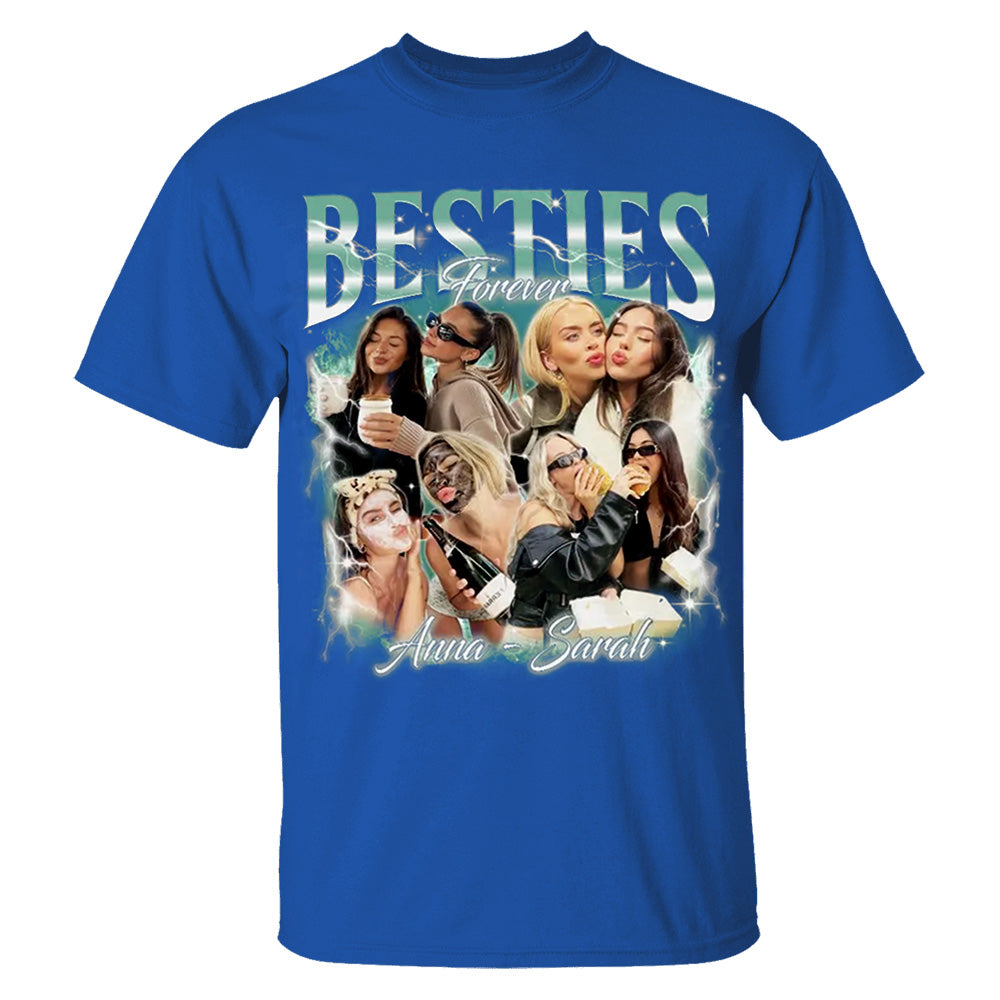 Custom 90s Vintage Besties BFFs Bootleg Shirt, Custom Bootleg Shirt, Best Friend Birthday Bachelorette, Best Friend Gift Ideas BFF Besties