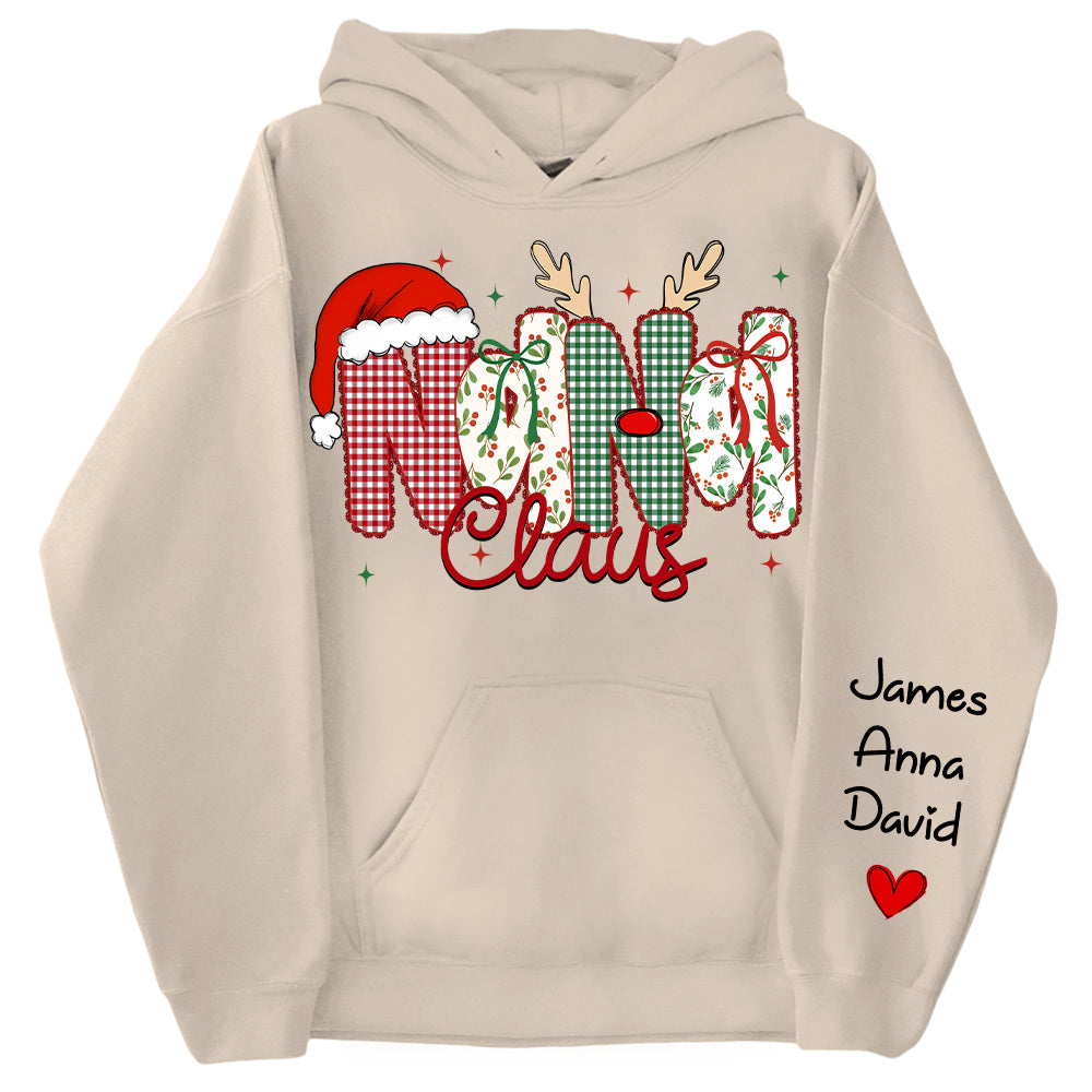 Gigi Claus Custom Sweatshirt - Best Family Christmas Gift for Grandma Na02 Nh00