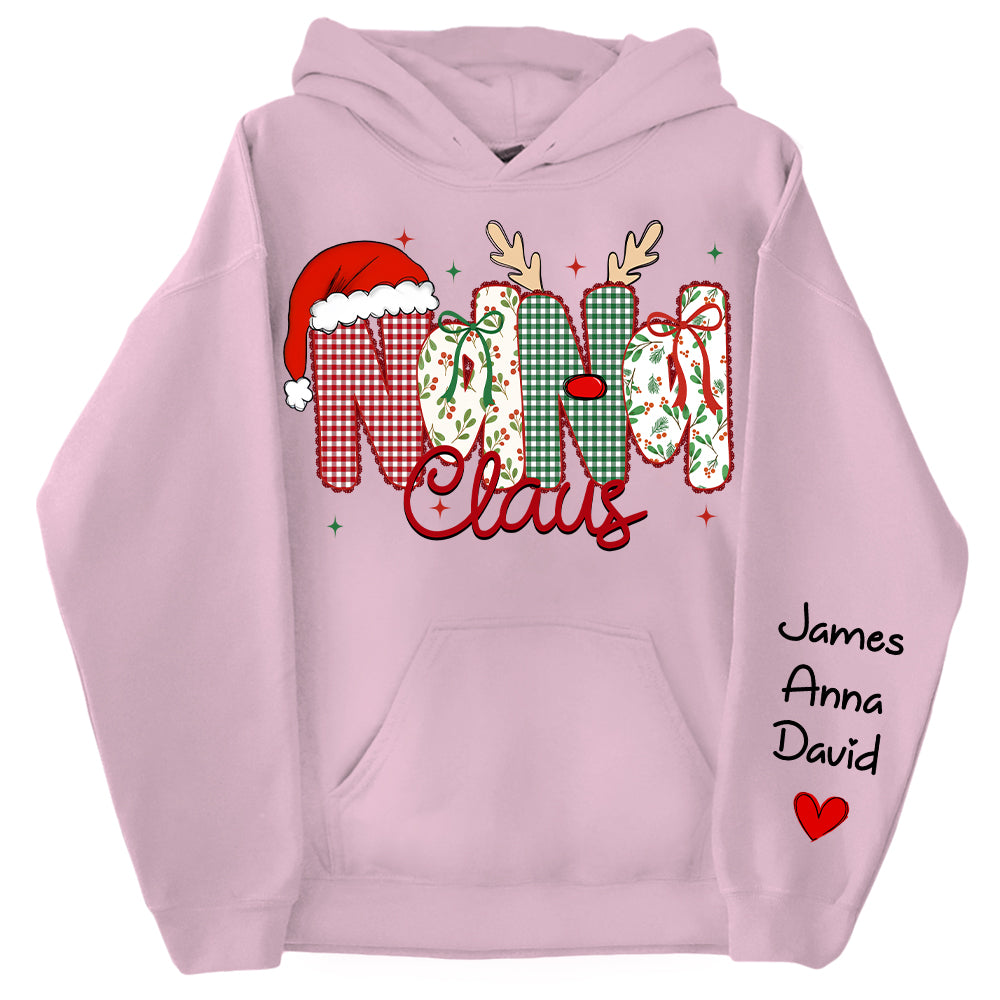 Gigi Claus Custom Sweatshirt - Best Family Christmas Gift for Grandma Na02 Nh00