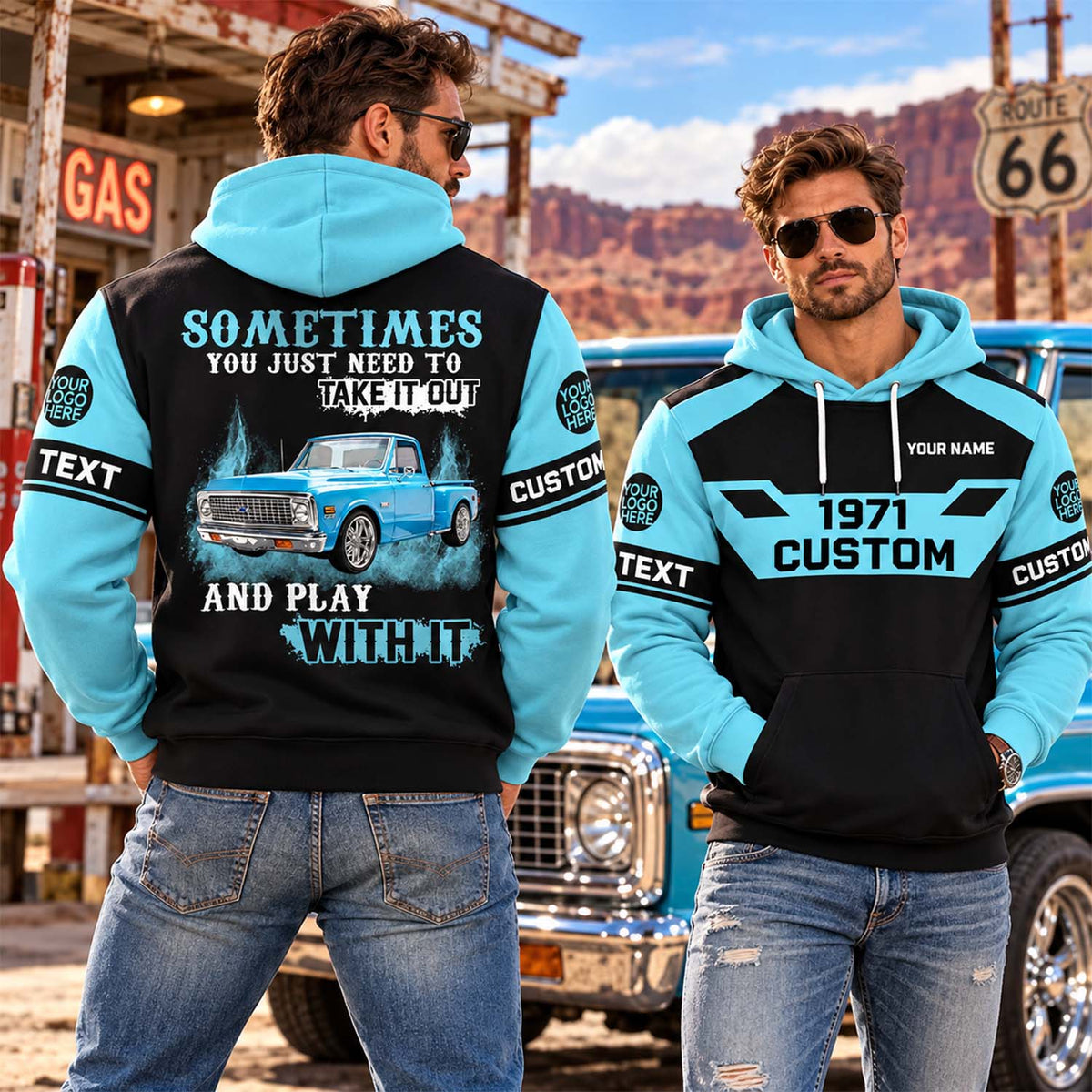 Take It Out & Play - Personalized Pickup Truck Photo All Over Print Shirts - Gift For Car Lovers A2110 Pt99 KL07