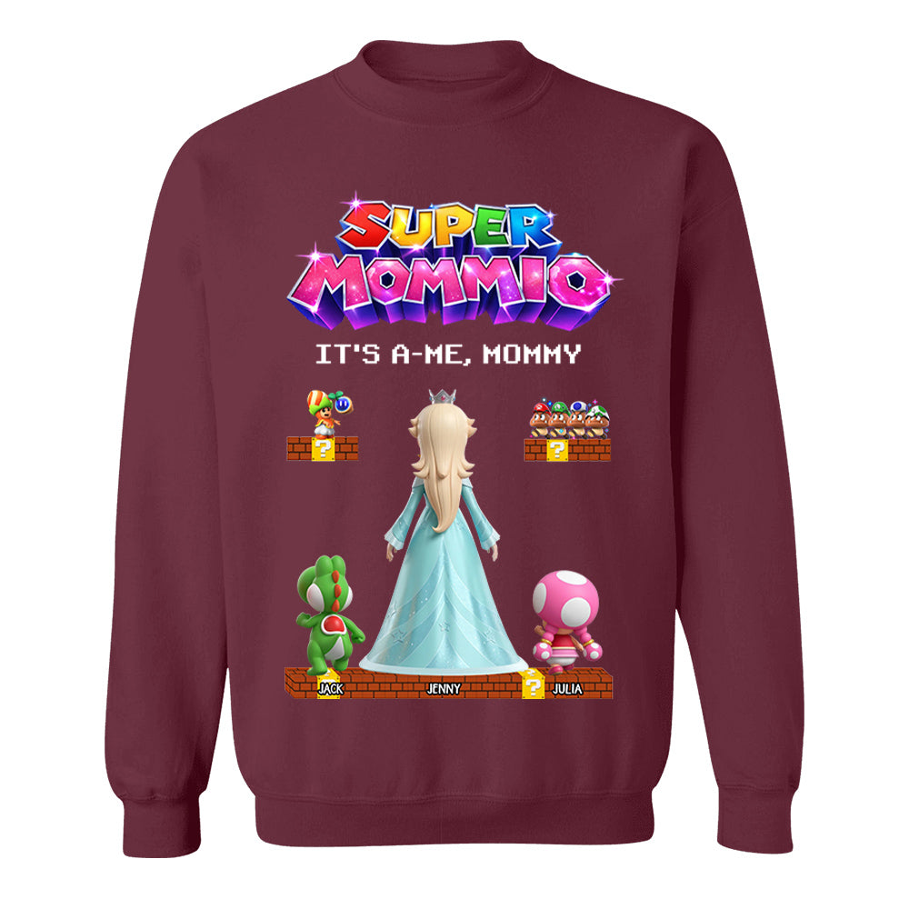 Super Mommio It's A Me Mommy Shirt, Gift For Mom, Mother's Day L0411 VH01